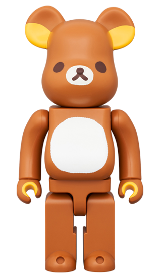 Set of 3 pcs 400% BE@RBRICK リラックマ,コリラックマ,チャイロイコグマ(輕鬆小熊)Rilakkuma 鬆弛熊