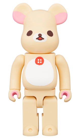Set of 3 pcs 400% BE@RBRICK リラックマ,コリラックマ,チャイロイコグマ(輕鬆小熊)Rilakkuma 鬆弛熊
