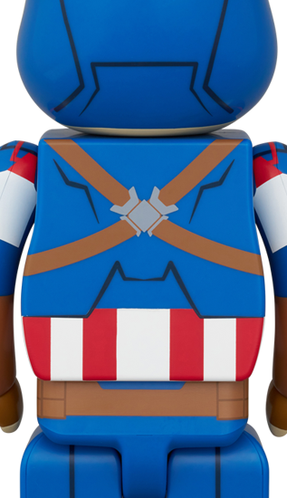 400% BE@RBRICK CAPTAIN AMERICA