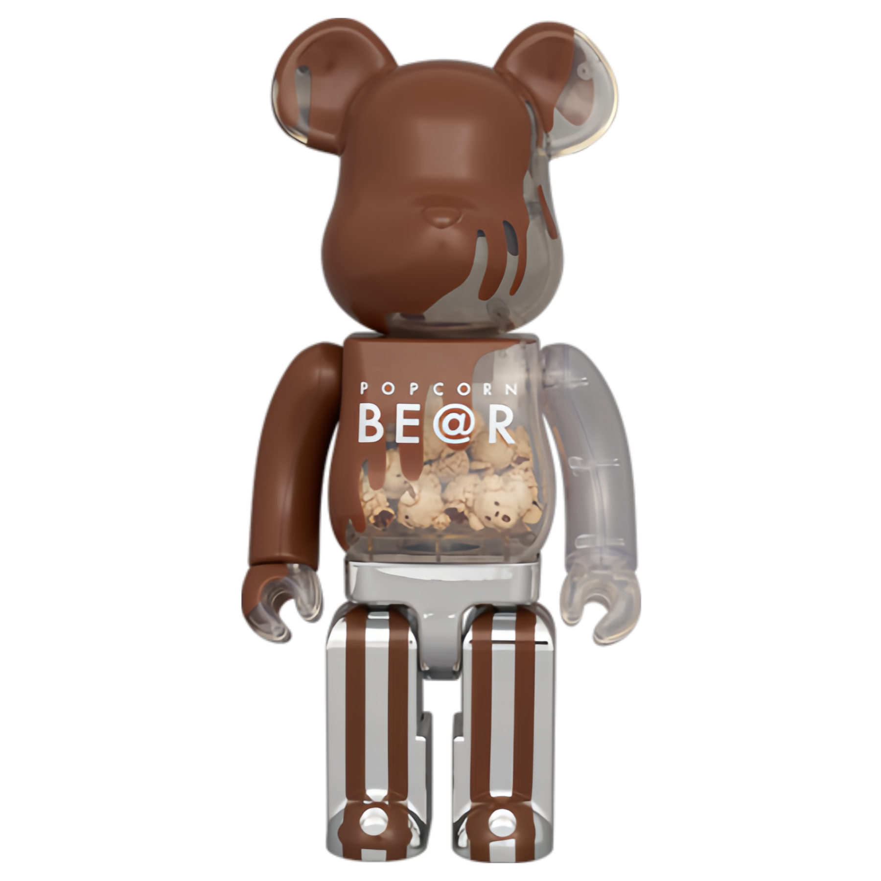400% BE@RBRICK POPCORN BE@R Chocolate Ver.