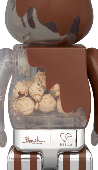 400% BE@RBRICK POPCORN BE@R Chocolate Ver.
