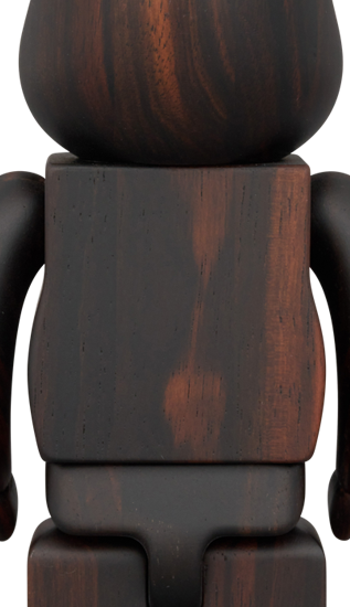 200% BE@RBRICK カリモク 黒檀 EBONY