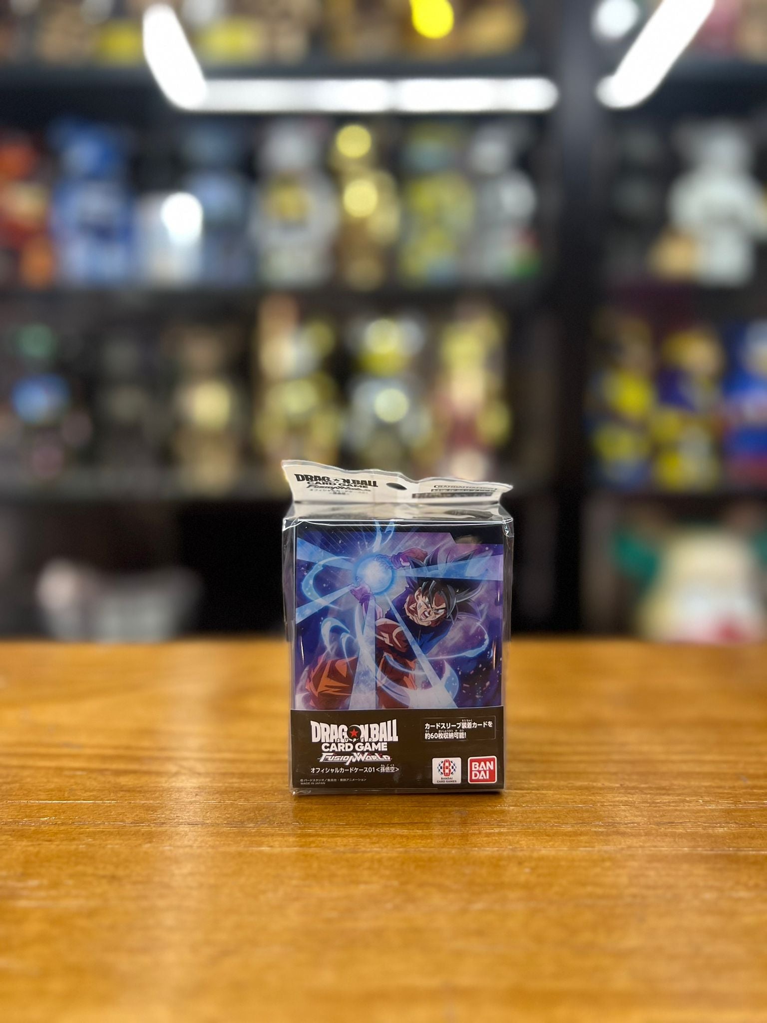 Dragon Ball Super Card Game Fusion World Official Card Case <Son Goku>龍珠超咭牌遊戲 融合世界 官方咭盒 <孫悟空>
