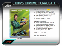 2024 Topps Chrome Formula 1 (F1) - Value Box