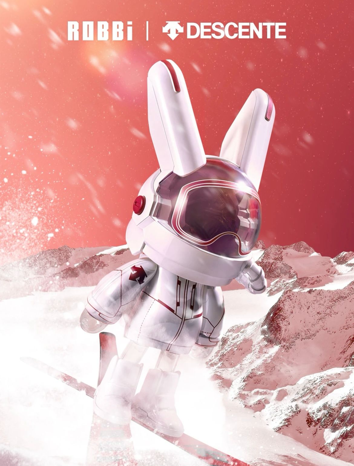 400% Robbi x Descente 御雪集结 星空滑雪者🎿