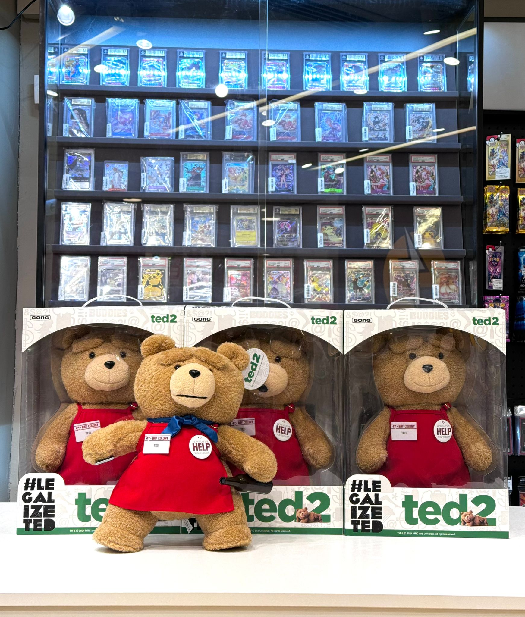 POP MART x GONG Ted 2 Ted Action Plush Doll
