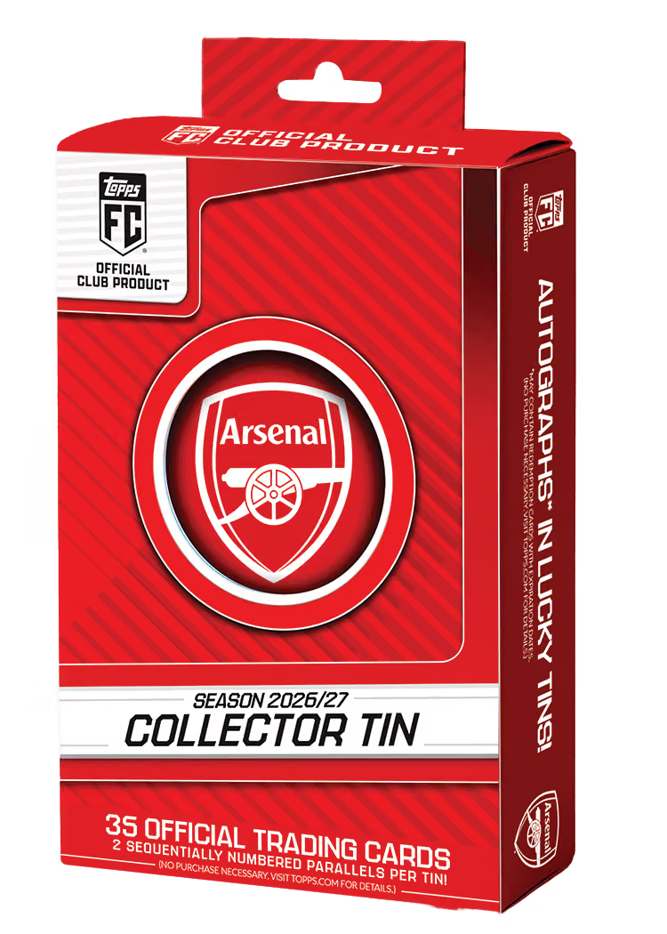 2026/27 Topps Collector Tin Arsenal