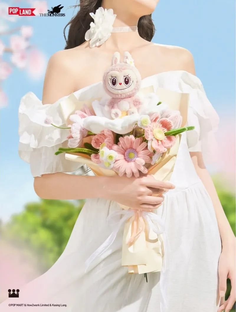 Popland 樂園限定 Flower Fairy系列-Mokoko 坐姿 毛絨花束
