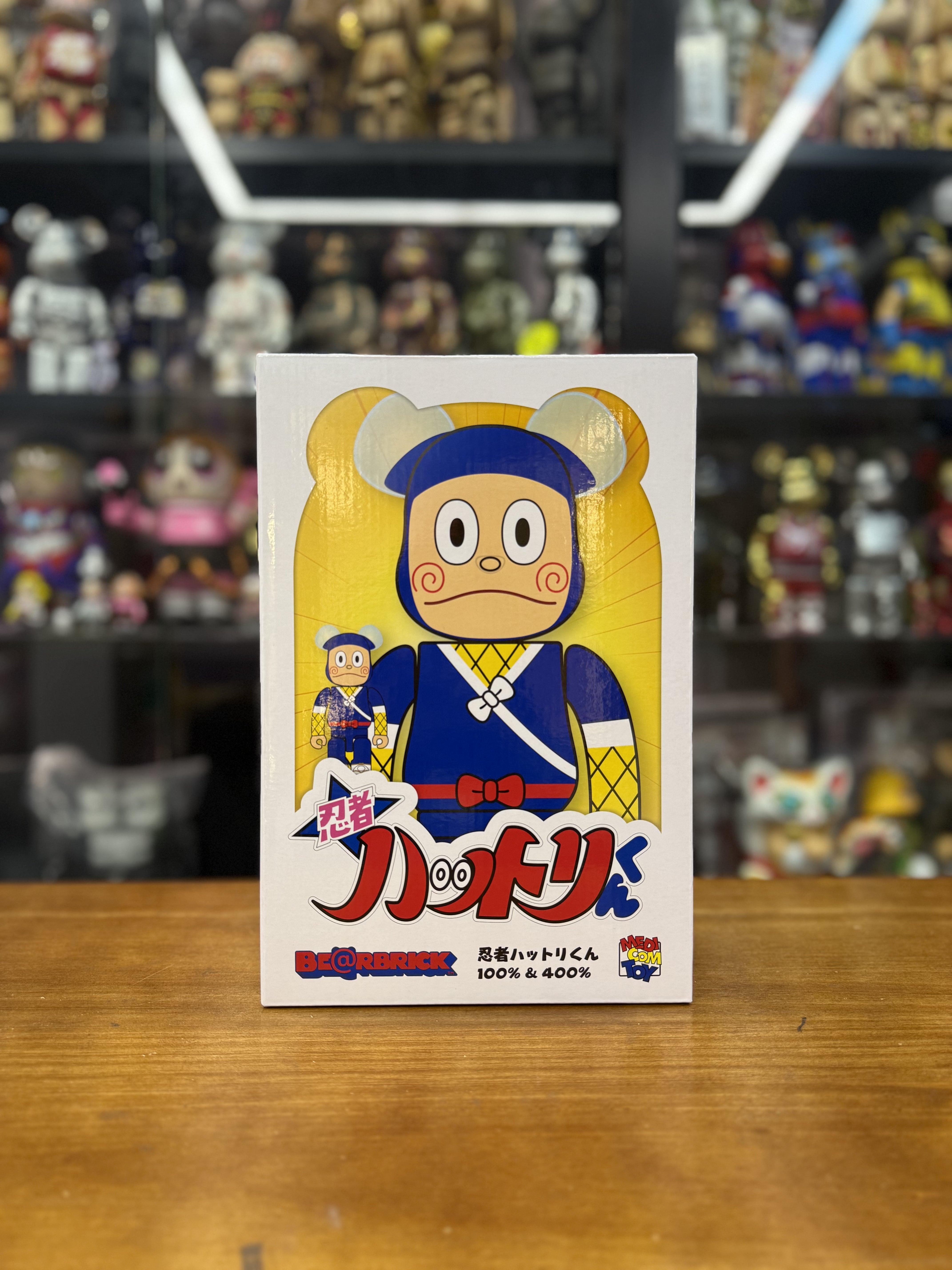100% & 400% BE@RBRICK 忍者ハットリくん