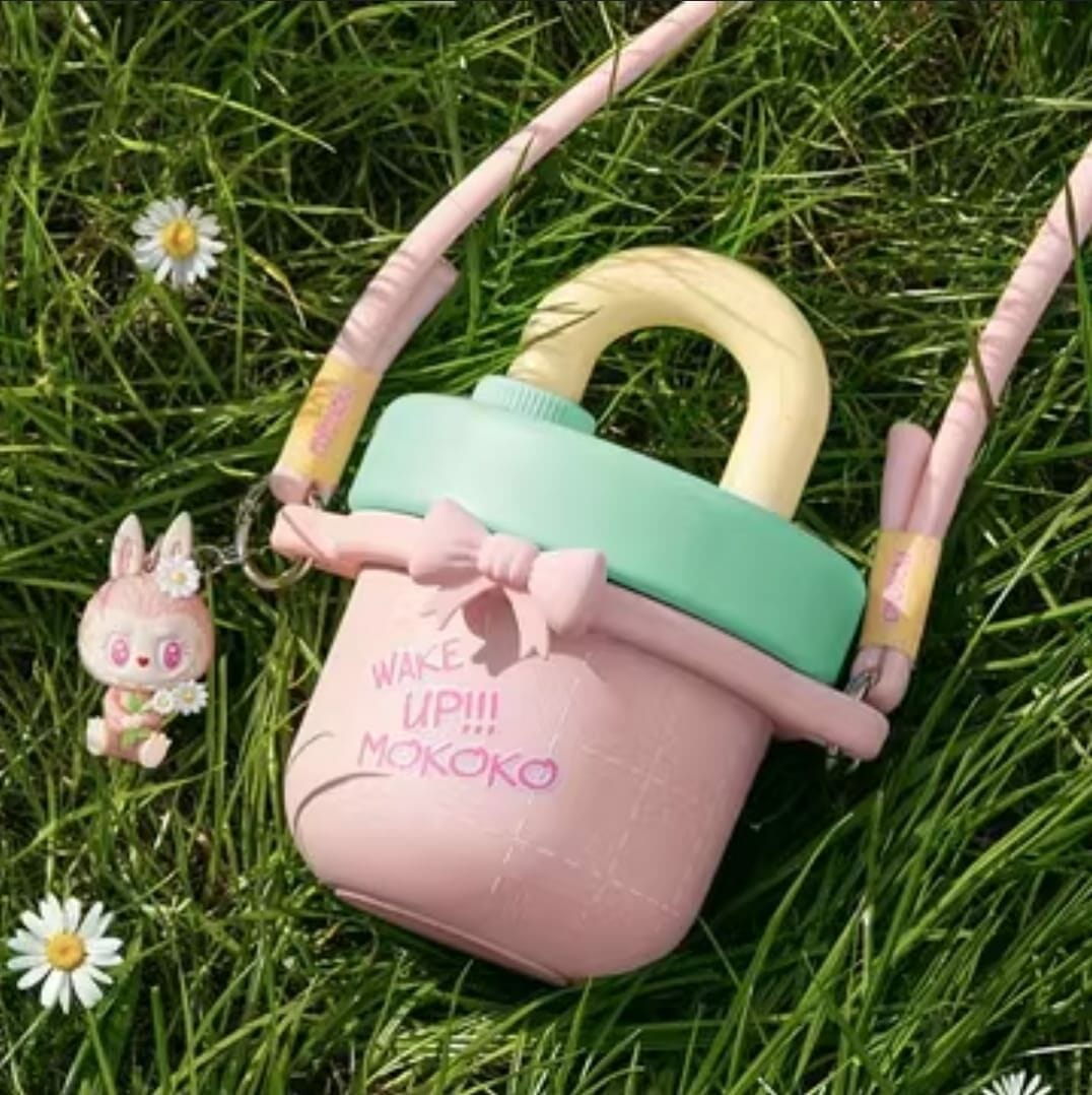 POP LAND 醒醒春日系列-Mokoko斜挎保溫杯 Wake up in Spring Days Series-Cross-body Vacuum Cup