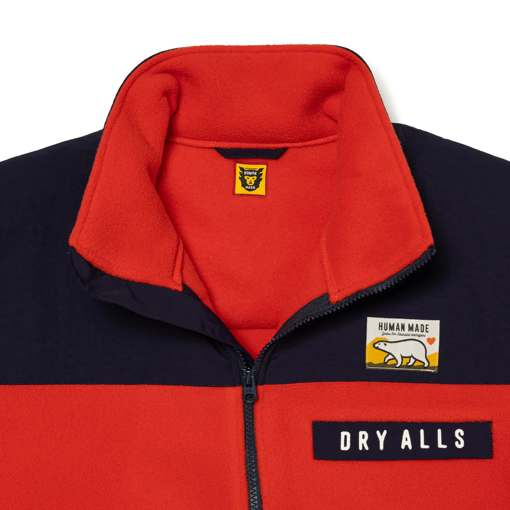 FLEECE HALF- ZIP JACKET