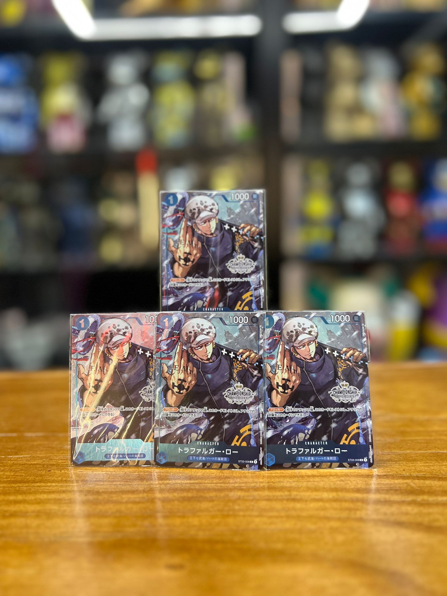 One Piece Card (ST03-008) C トラファルガー・ロー(パラレル)(チャンピオンシップ)