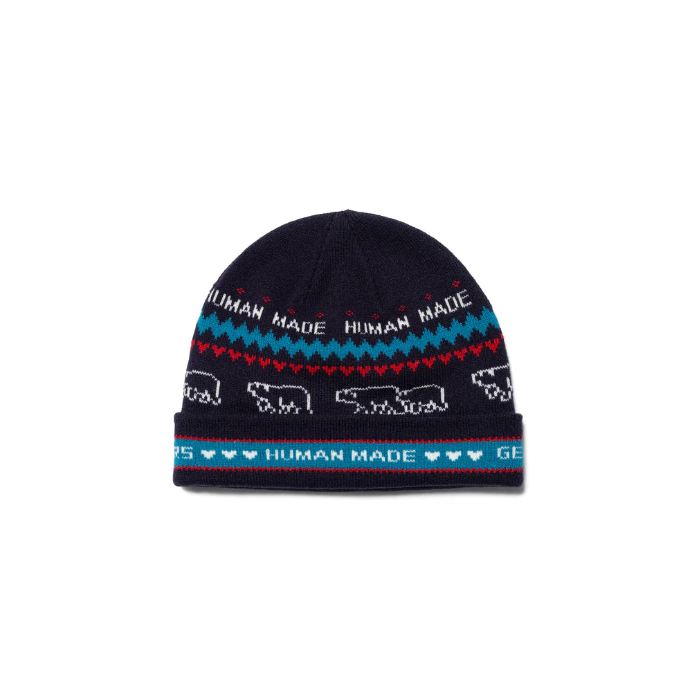 JACQUARD BEANIE