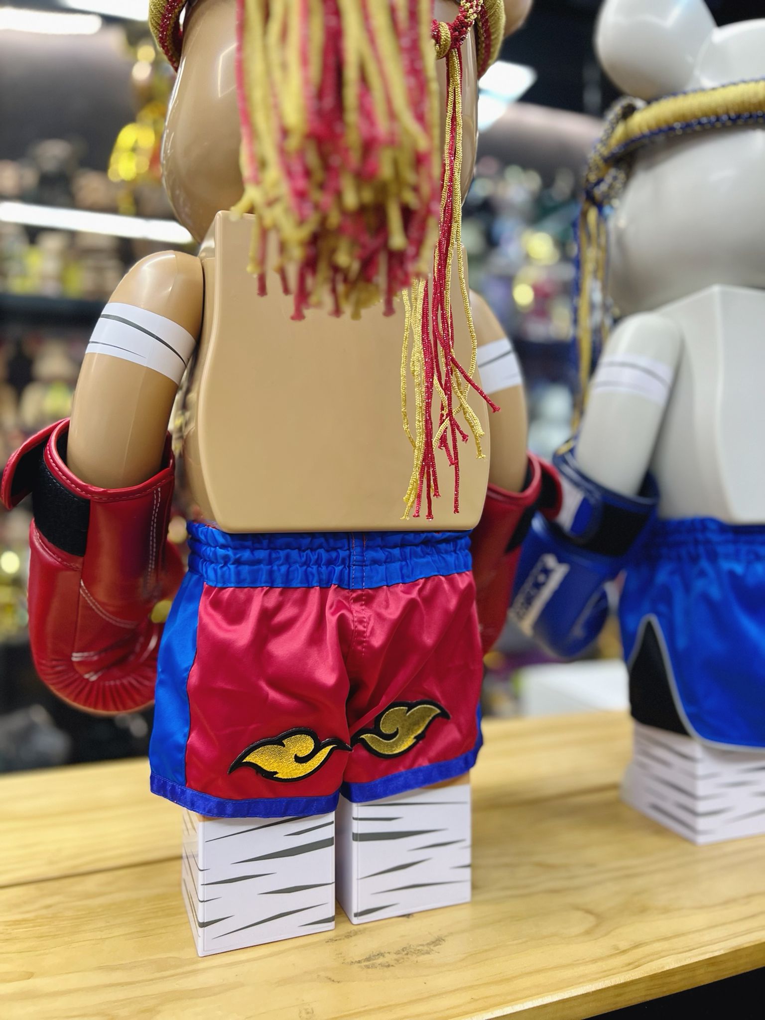 1000% Be@rbrick Muay Thai (Red) WWT3 Bangkok Edition