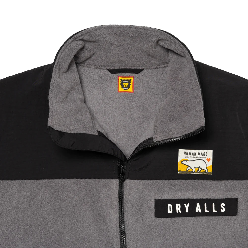 FLEECE HALF- ZIP JACKET