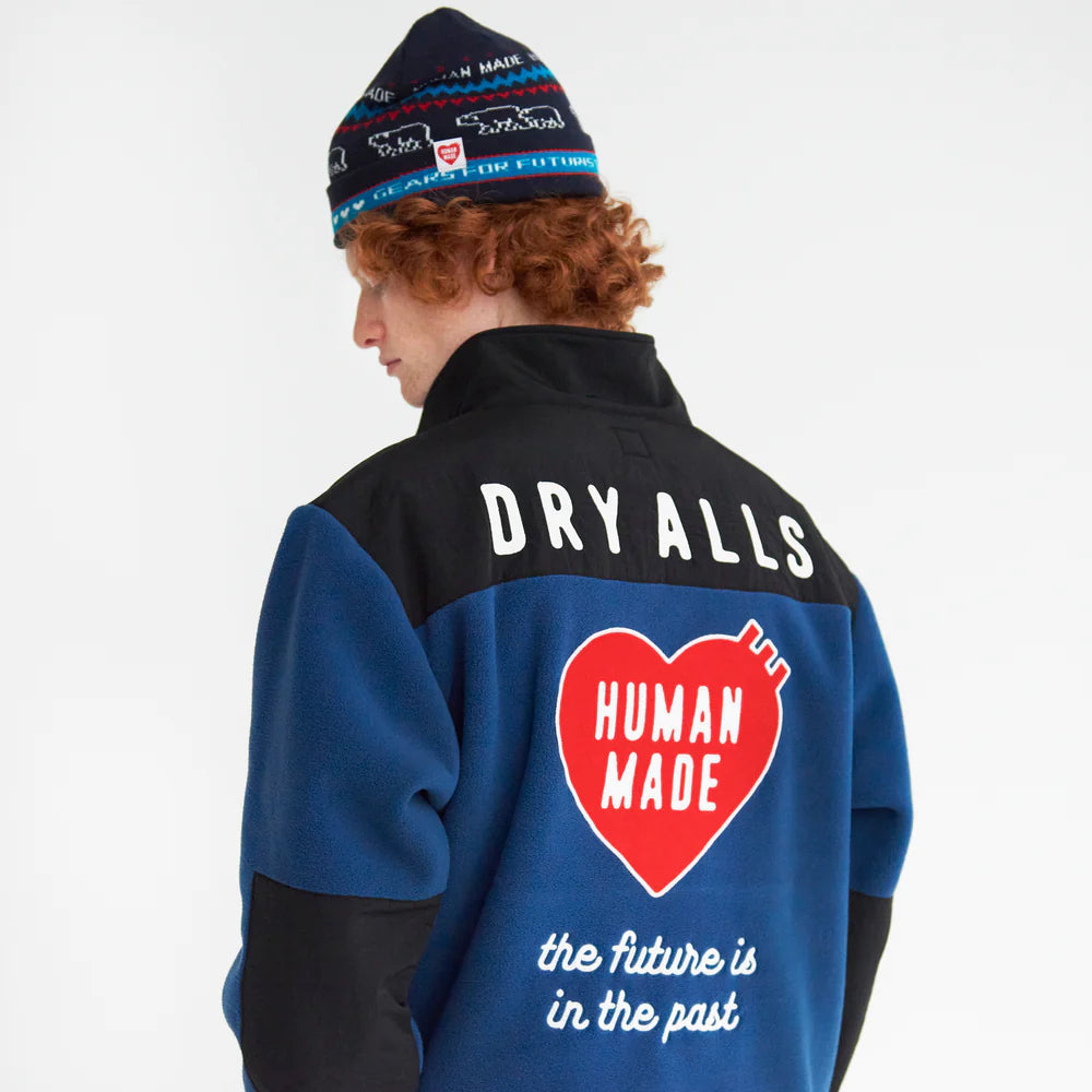 FLEECE HALF- ZIP JACKET