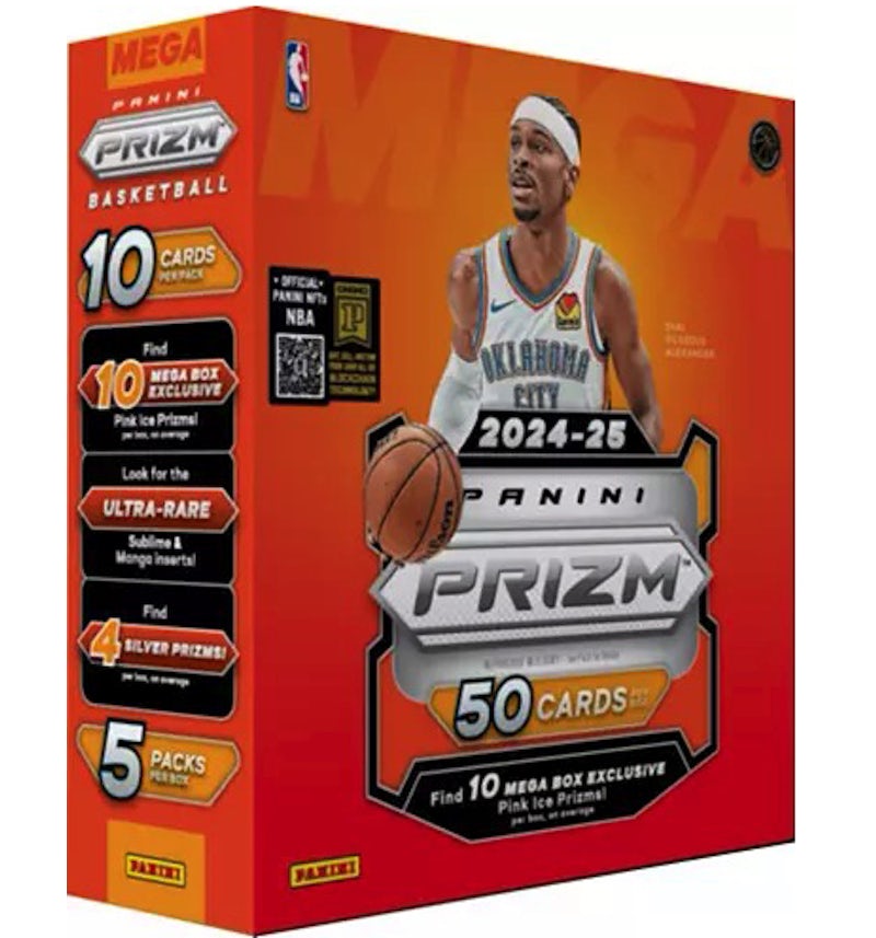 2024-25 Panini Prizm Basketball NBA Mega Box