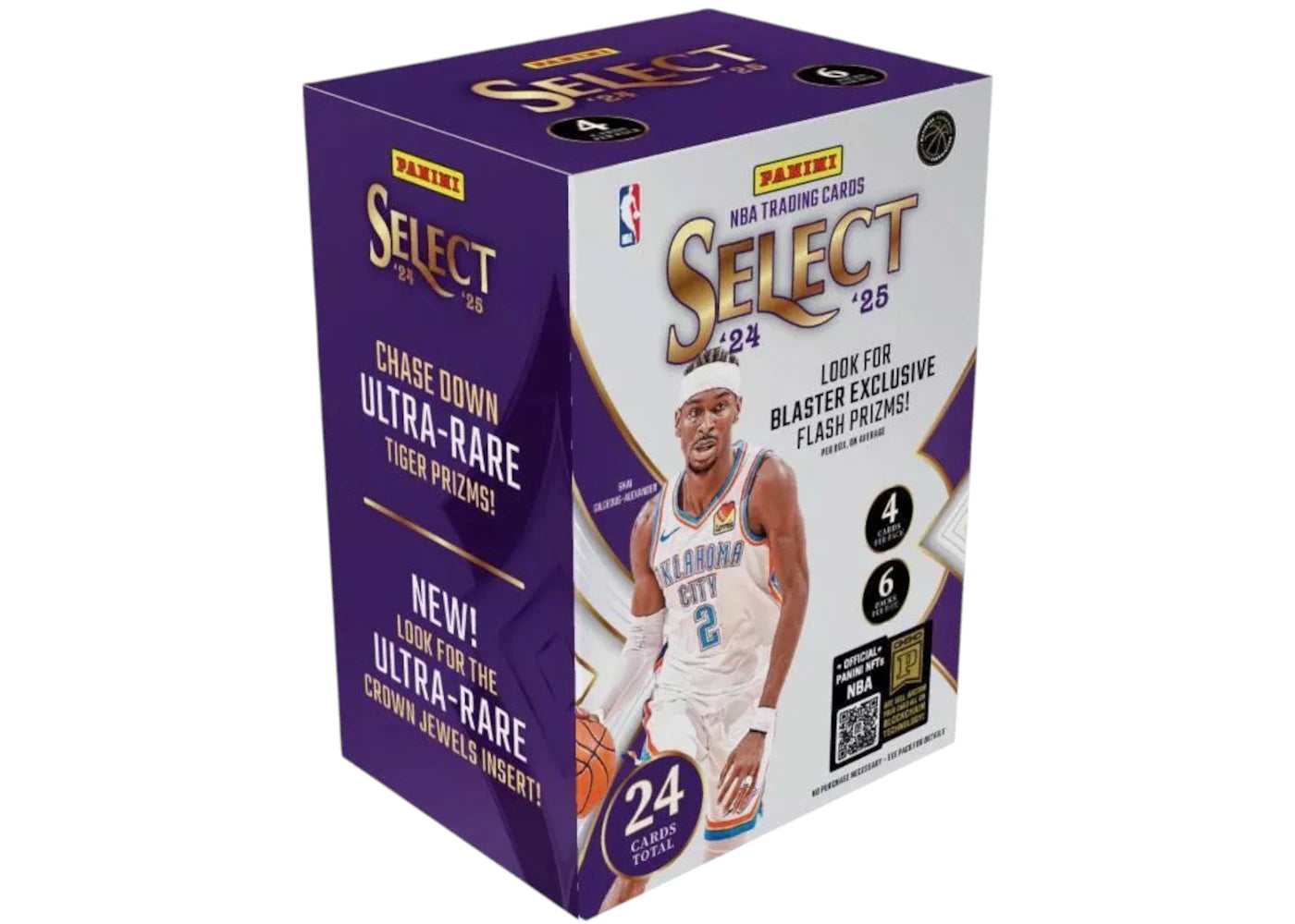2024/25 Panini Select Basketball NBA BLASTER Box
