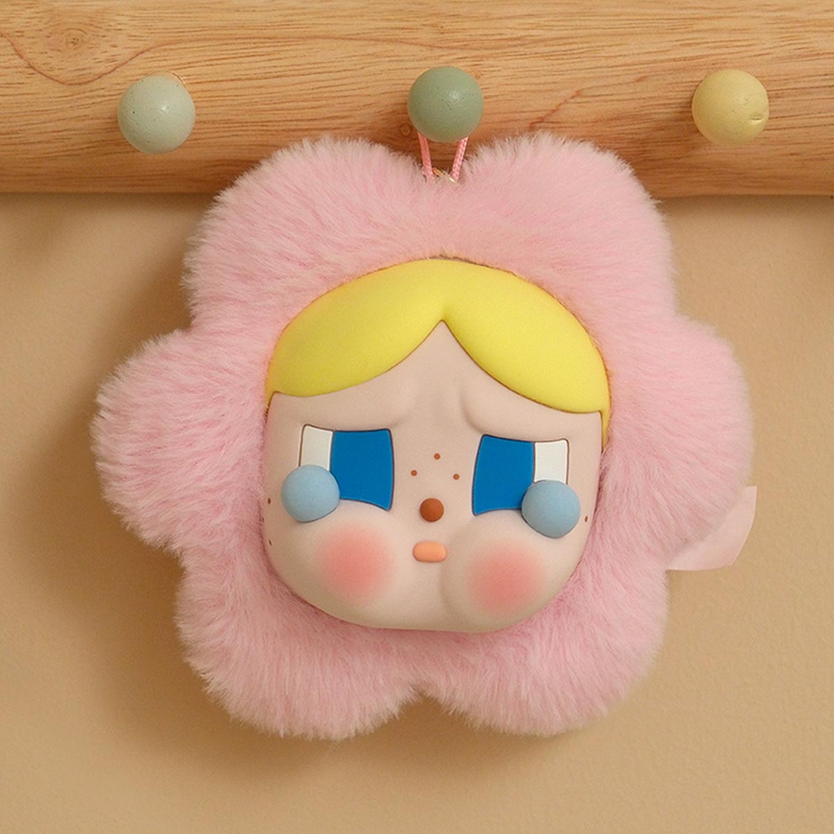 POP MART CRYBABY悲傷俱樂部系列-硅膠毛絨耳機包 Sad Club Series-Silicone Plush Earphone Bag