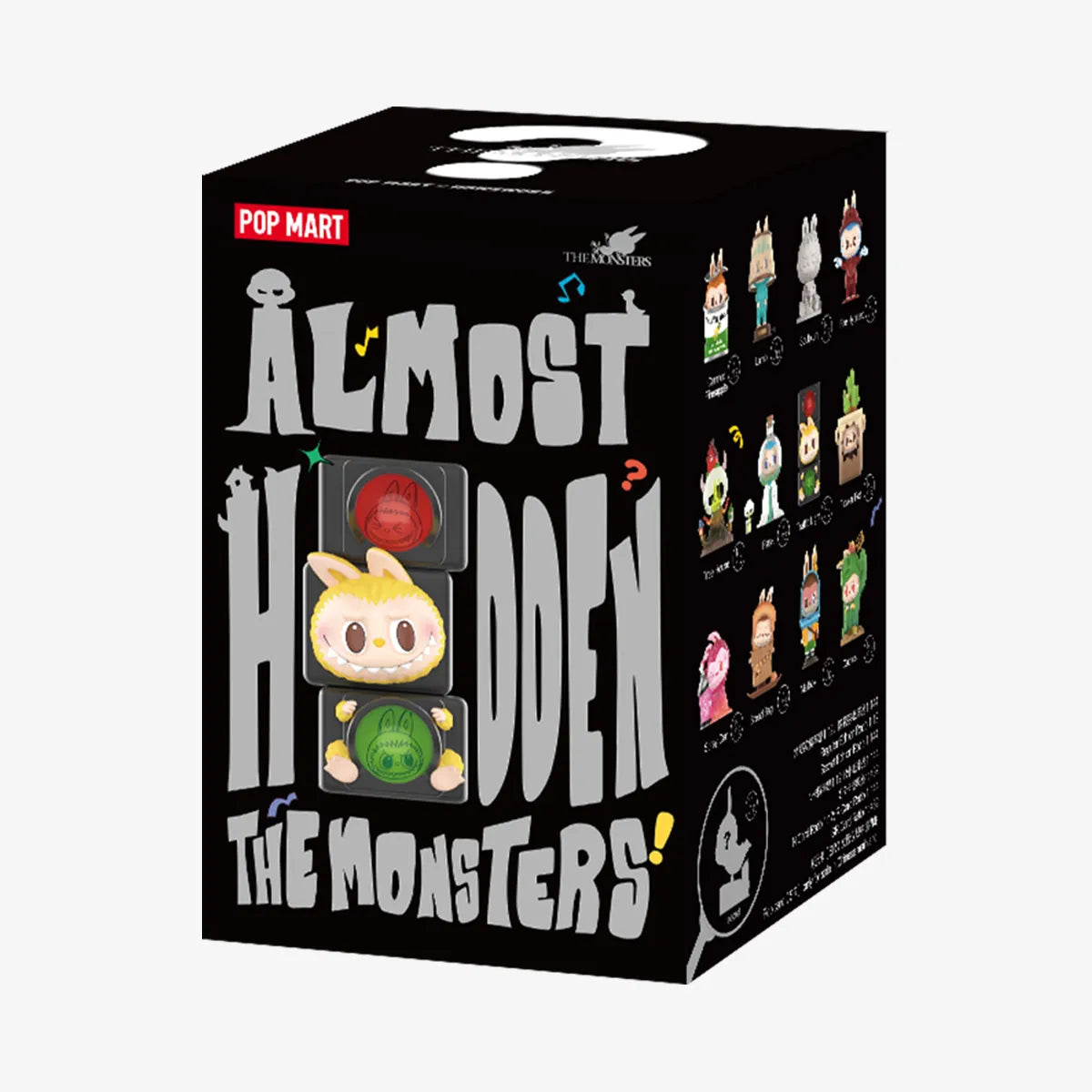 THE MONSTERS Almost Hidden Series Figures 看不見我系列手辦