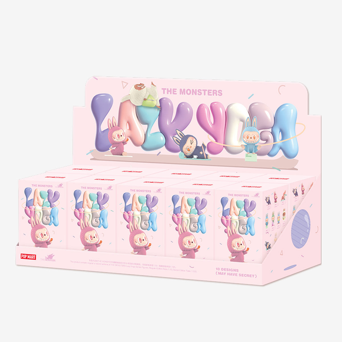 THE MONSTERS慵懶瑜伽系列手辦 Box Lazy Yoga Series Figures