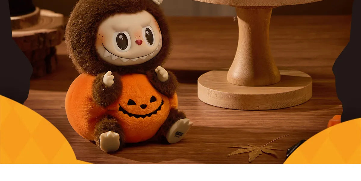 THE MONSTER - Happy Halloween Party Sitting Pumpkin Pendent Labubu 坐坐南瓜 掛件