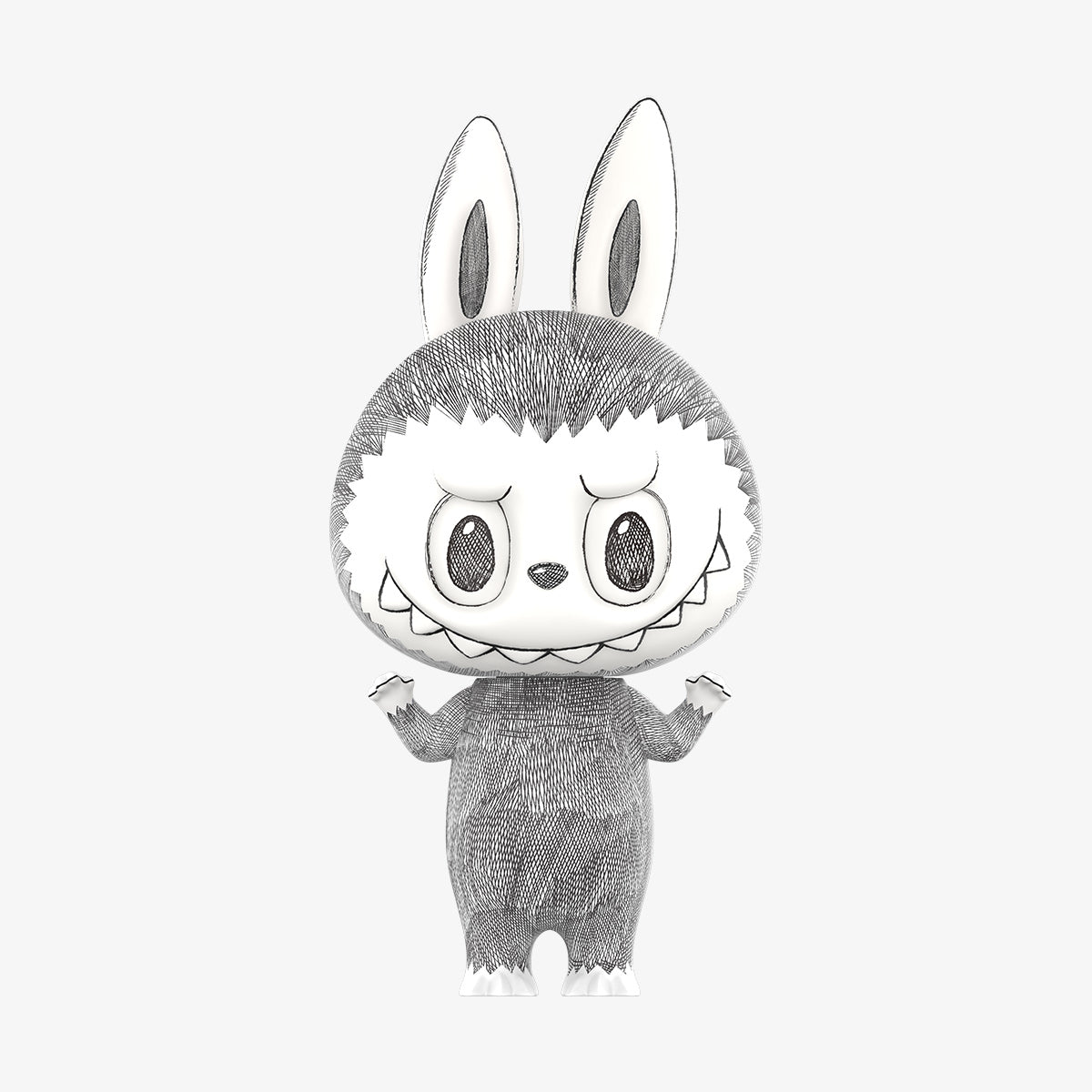 400% MEGA LABUBU SKETCH 素描