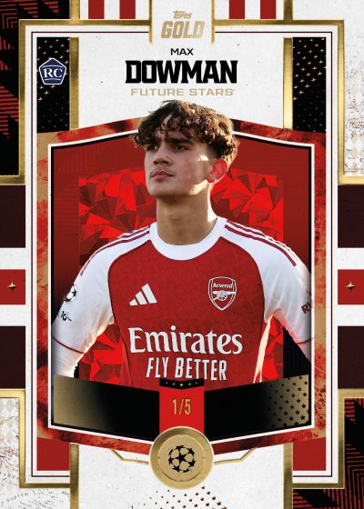 2025/26 Topps Gold UEFA Club Competitions UCC Hobby Box