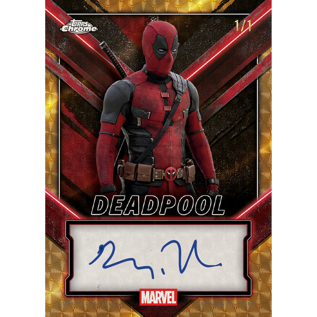 2025 Topps Chrome® Deadpool - Value Box