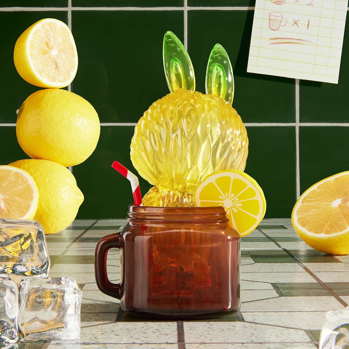 POP MART Labubu 凍檸茶手辦 Lemon Tea Figure
