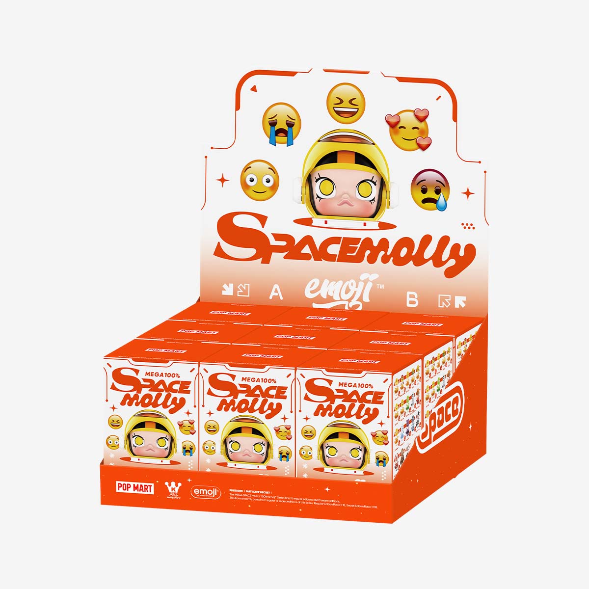 100% MEGA SPACE MOLLY × emoji™ Series