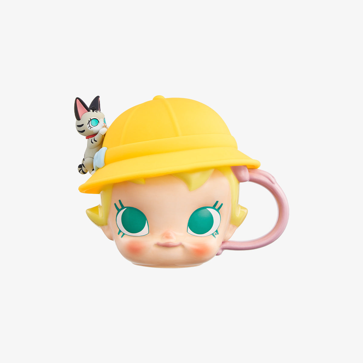POP MART Baby Molly喵趣橫生系列-大頭陶瓷杯 Baby Molly & Baby Tabby Series-Big Head Ceramic Cup