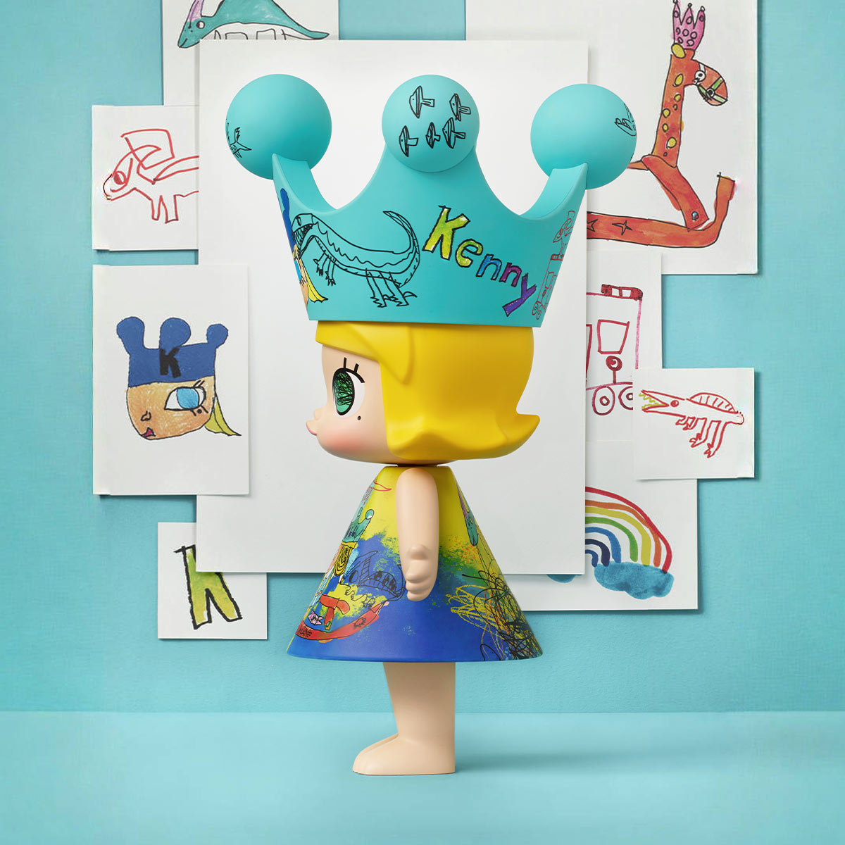 POP MART MEGA ROYAL MOLLY 400%童心 Childishness