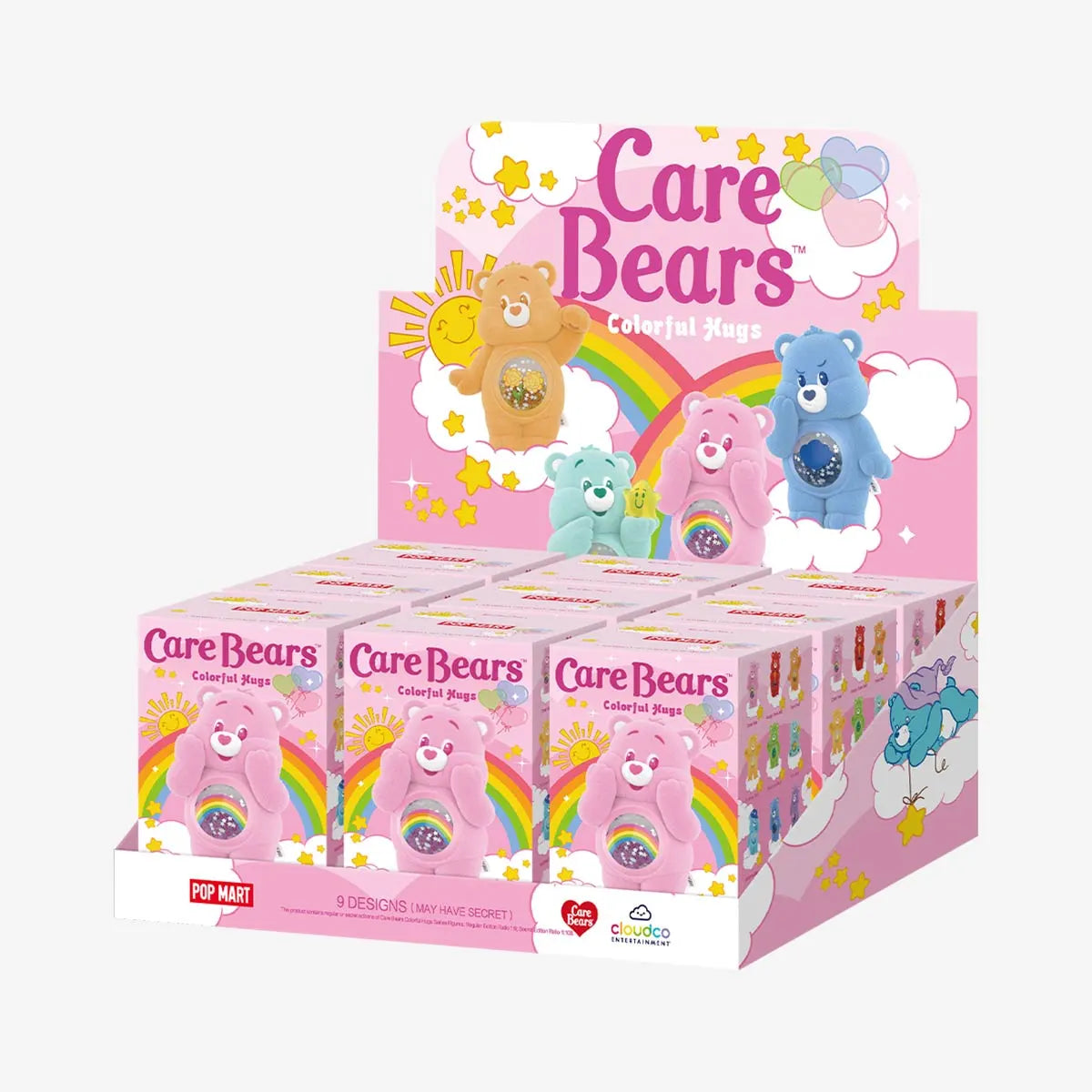 POP MART Care Bear Coloful Hugs Series Figures