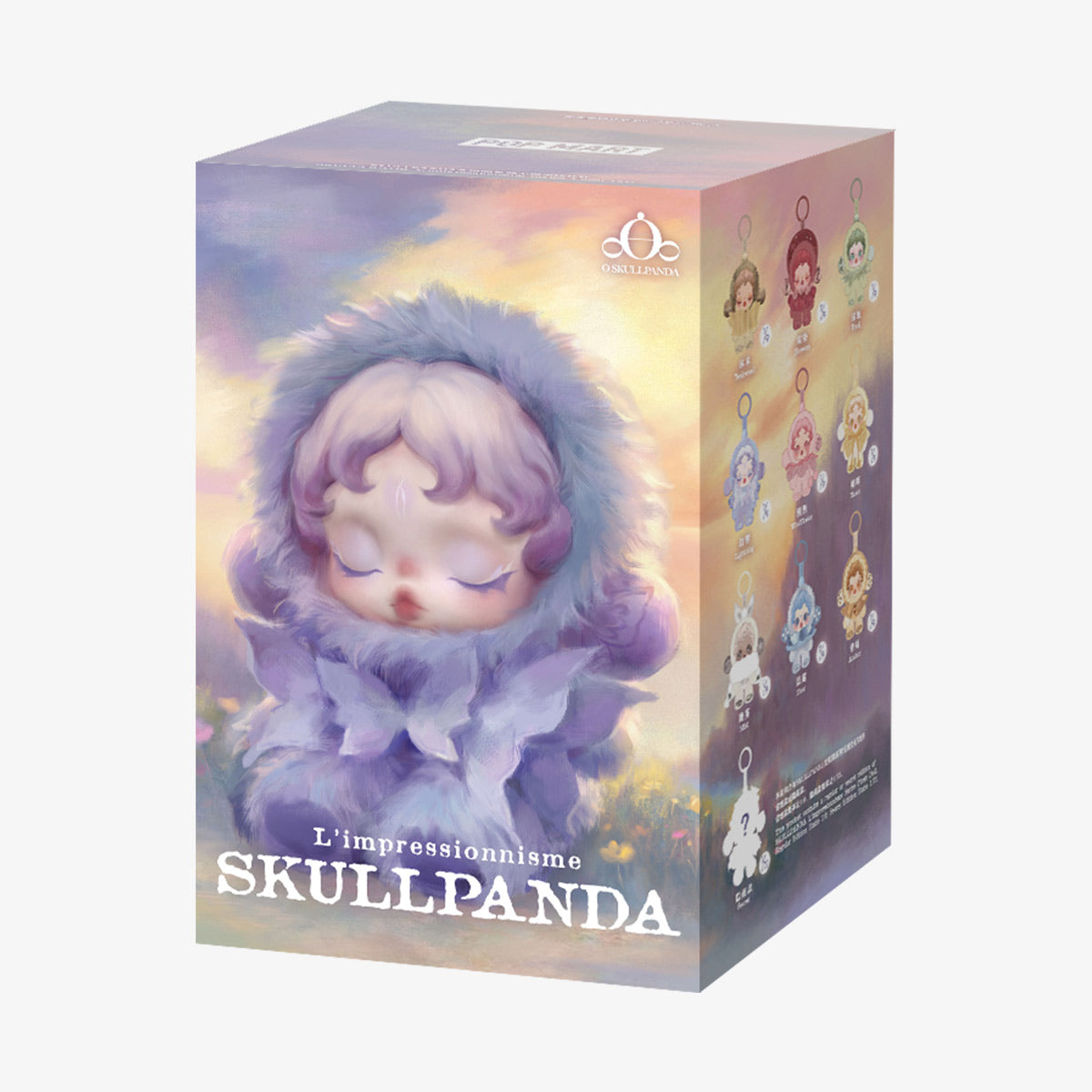 SKULLPANDA L’impressionnisme Series Plush Doll 光織園系列毛絨公仔掛件