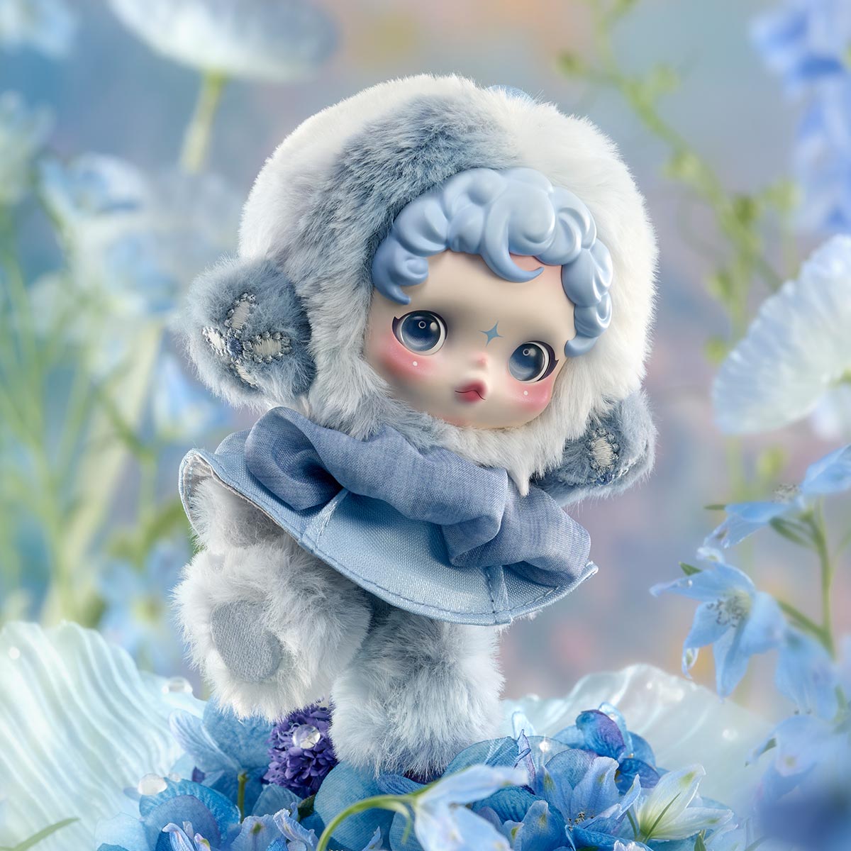 SKULLPANDA L’impressionnisme Series Plush Doll 光織園系列毛絨公仔掛件