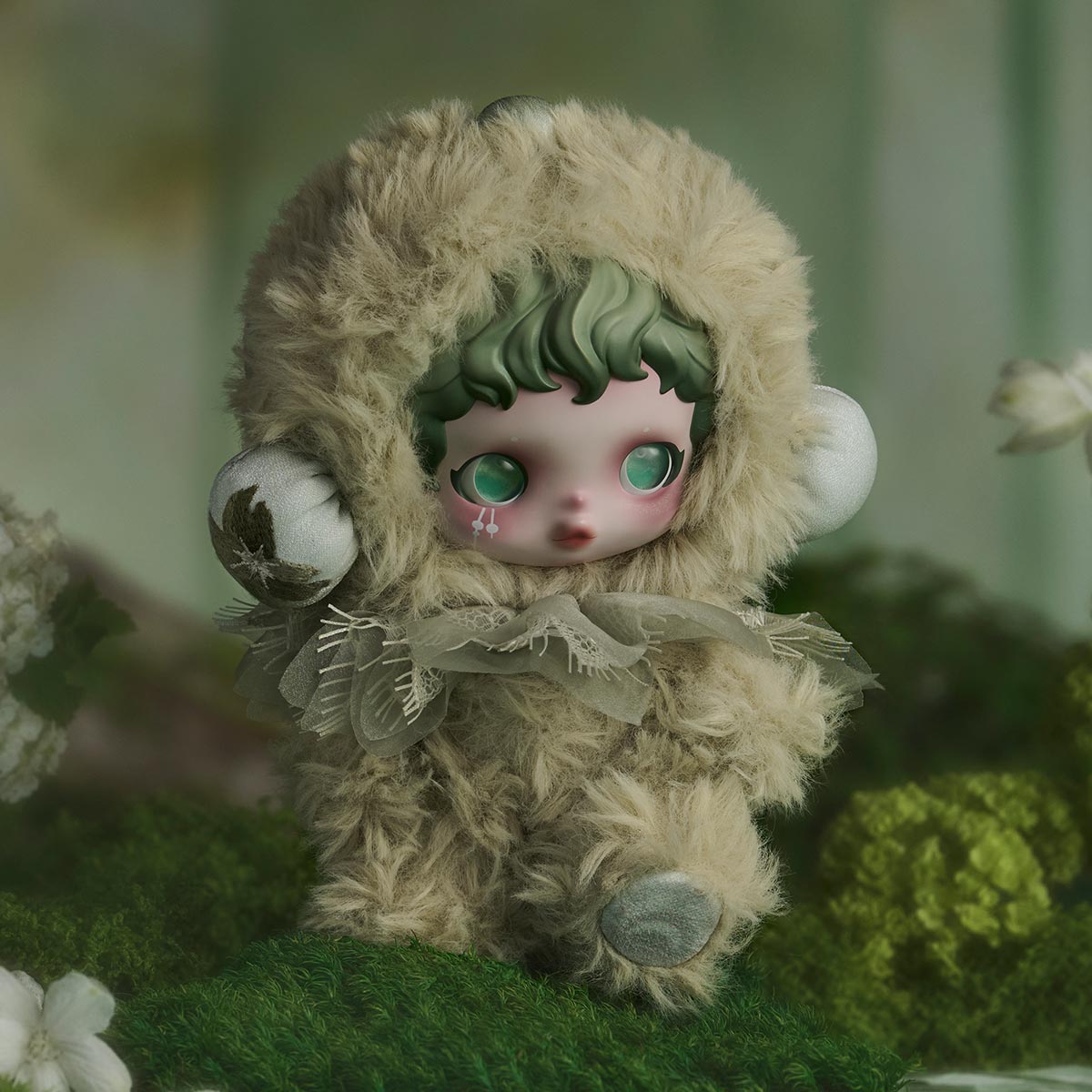 SKULLPANDA L’impressionnisme Series Plush Doll 光織園系列毛絨公仔掛件