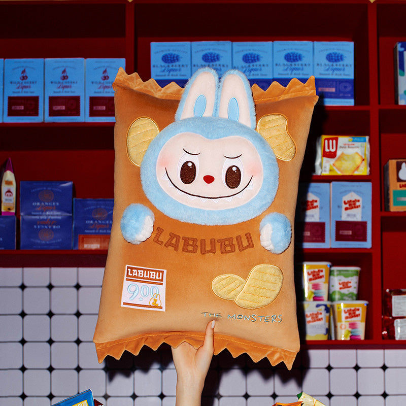 POP MART THE MONSTERS怪味便利店系列-抱枕(薯片)Wacky Mart Series-Pillow (Chips)
