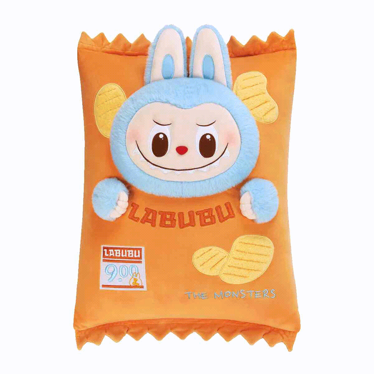 POP MART THE MONSTERS怪味便利店系列-抱枕(薯片)Wacky Mart Series-Pillow (Chips)