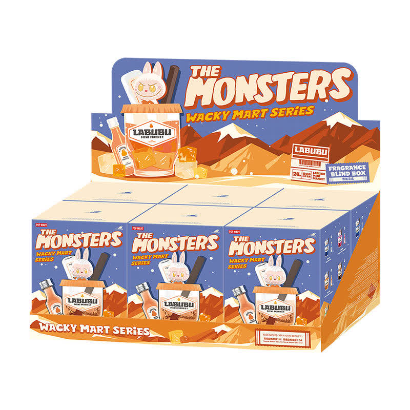 POP MART THE MONSTERS怪味便利店系列-香氛盲盒 Wacky Mart Series-Fragrance Blind Box