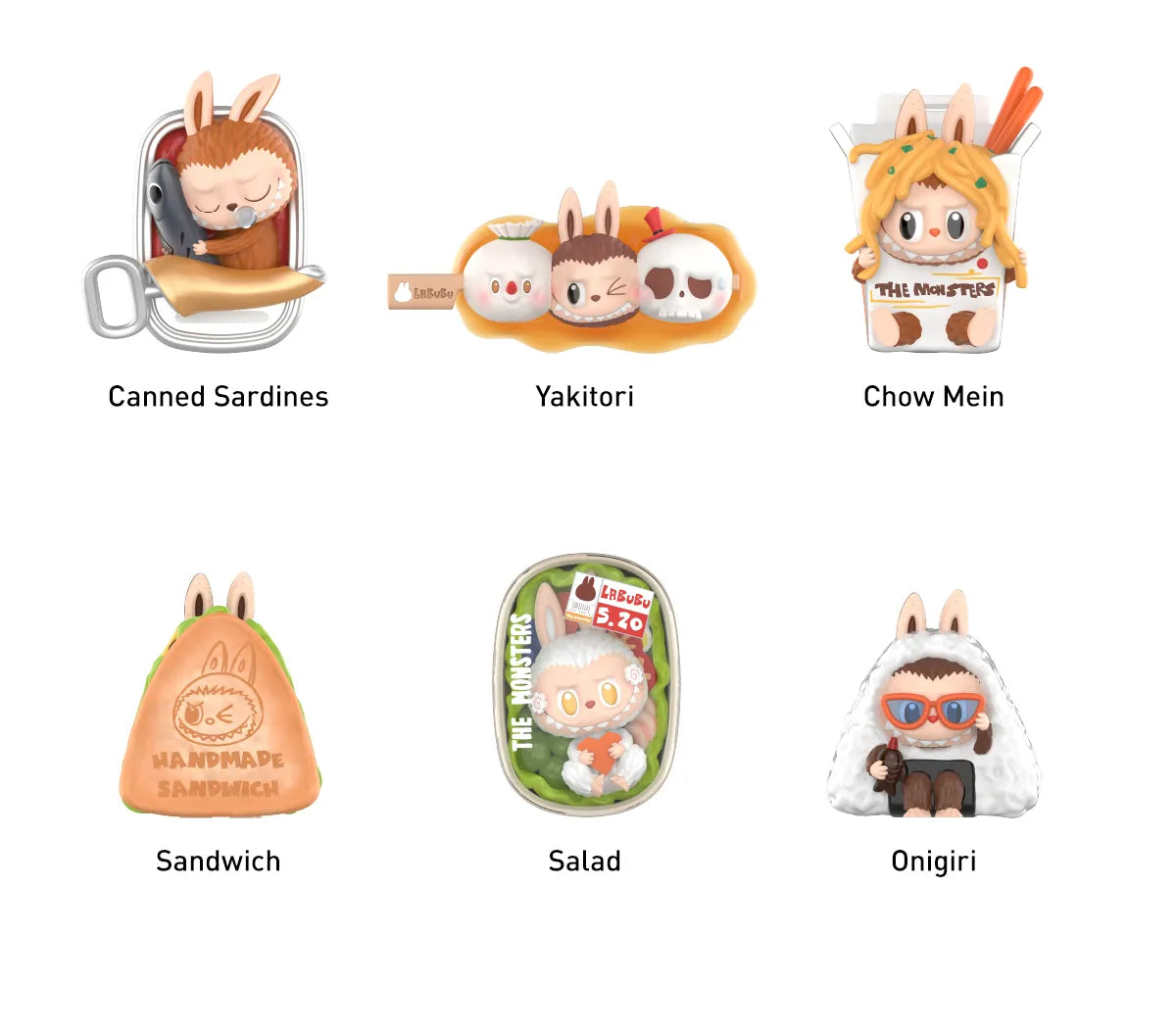 THE MONSTERS 怪味便利店系列手辦 Wacky Mart Series Figures