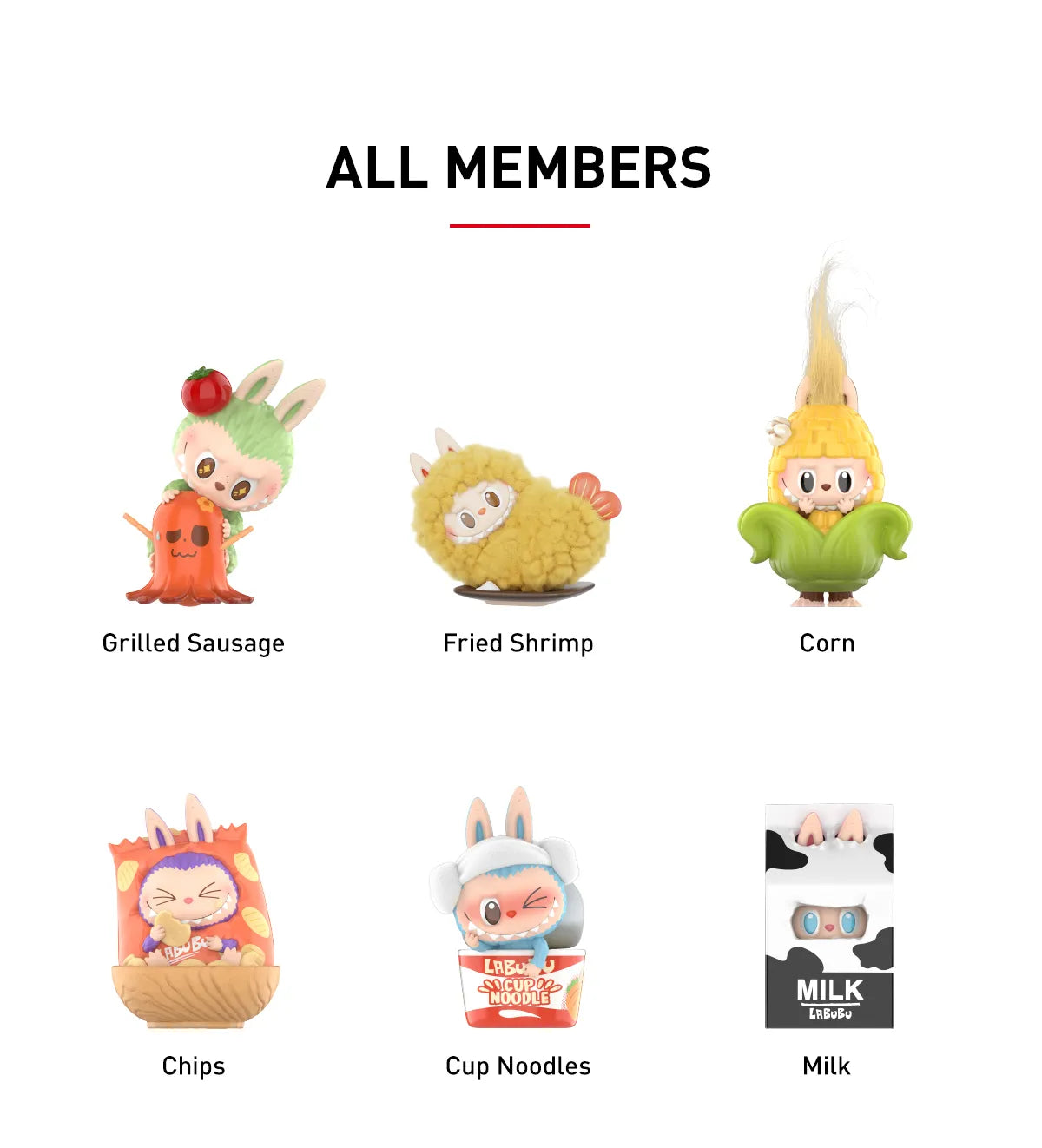 THE MONSTERS 怪味便利店系列手辦 Wacky Mart Series Figures