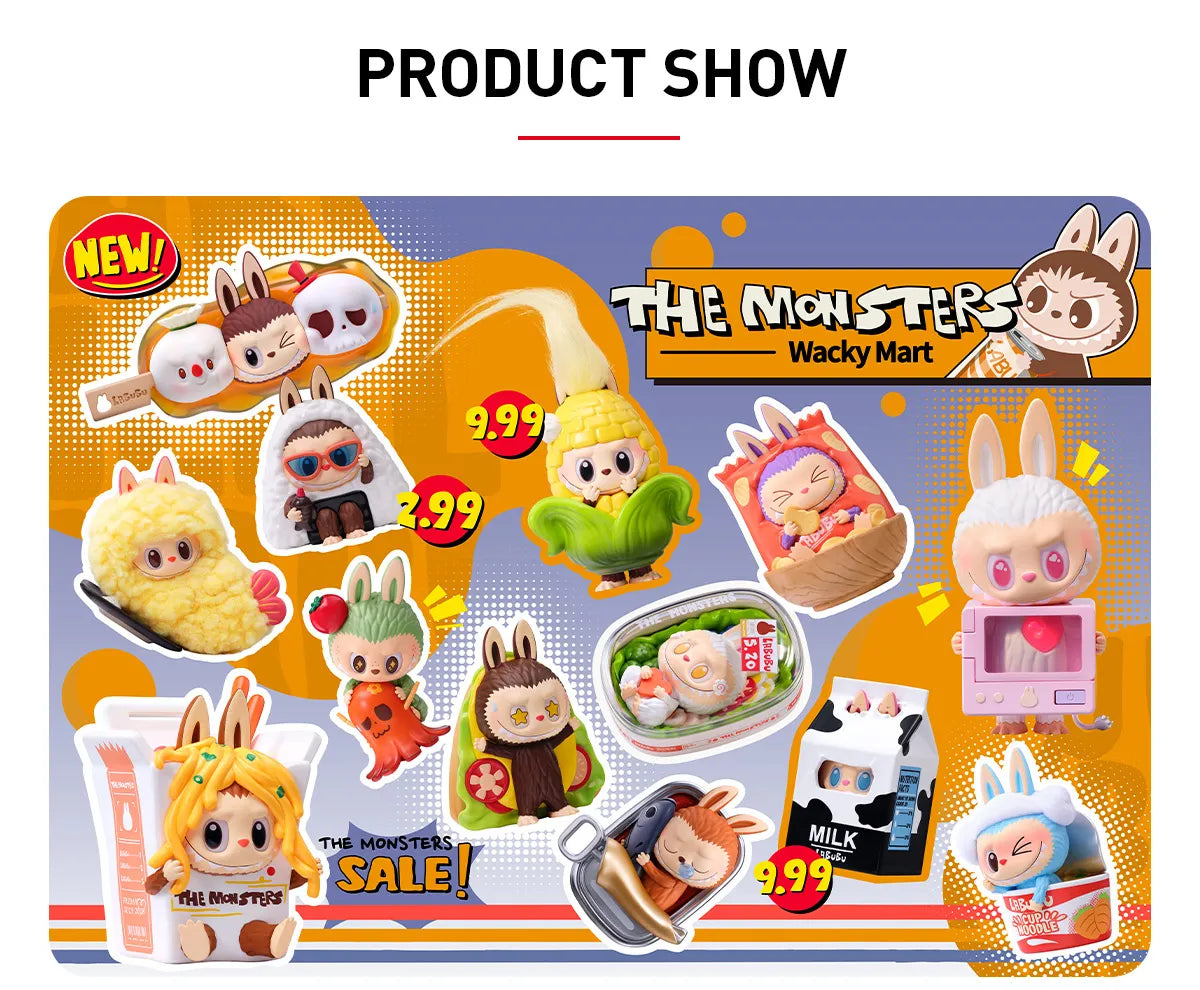 THE MONSTERS 怪味便利店系列手辦 Wacky Mart Series Figures