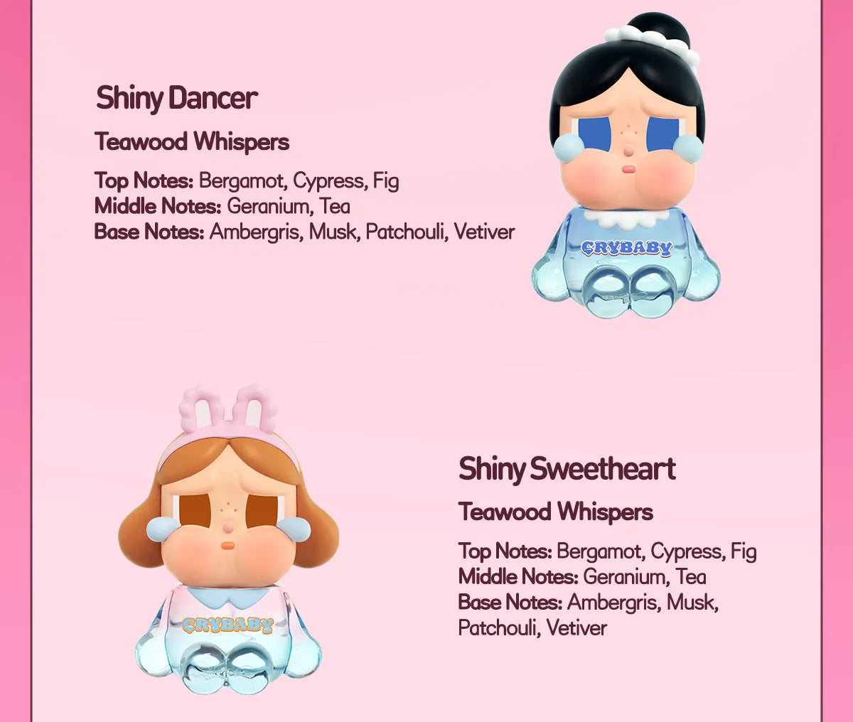 CRYBABY SHINY SHINY Series-Air Fragrance Spray Blind Box 空氣香氛噴霧盲盒