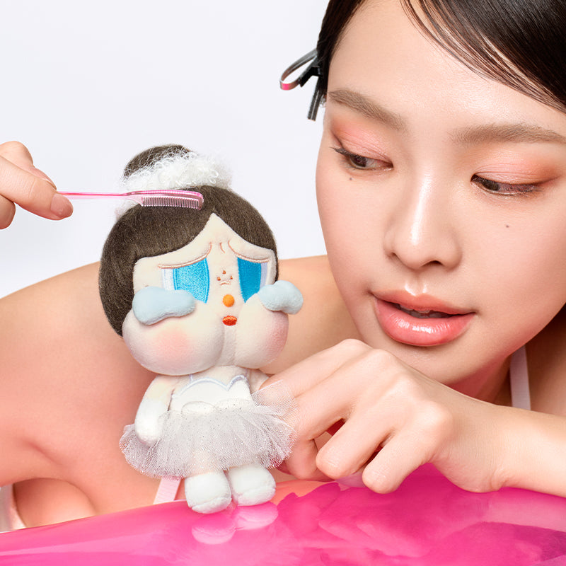 POP MART CRYBABY SHINY SHINY系列-毛絨掛件吊卡 Plush Pedont Blister Pock