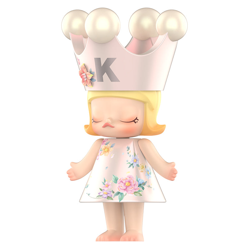 POP MART MEGA ROYAL MOLLY 400% 漫縵花落・絨 Velvet Flowers