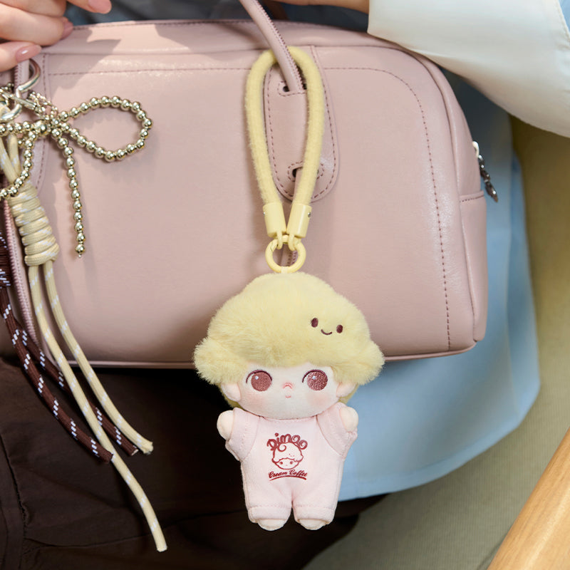 POP MART DIMOO心動特調系列-軟臉毛絨鑰匙扣盲盒 Crush on Coffee Series-Soft faced Plush Keychain Blind Box