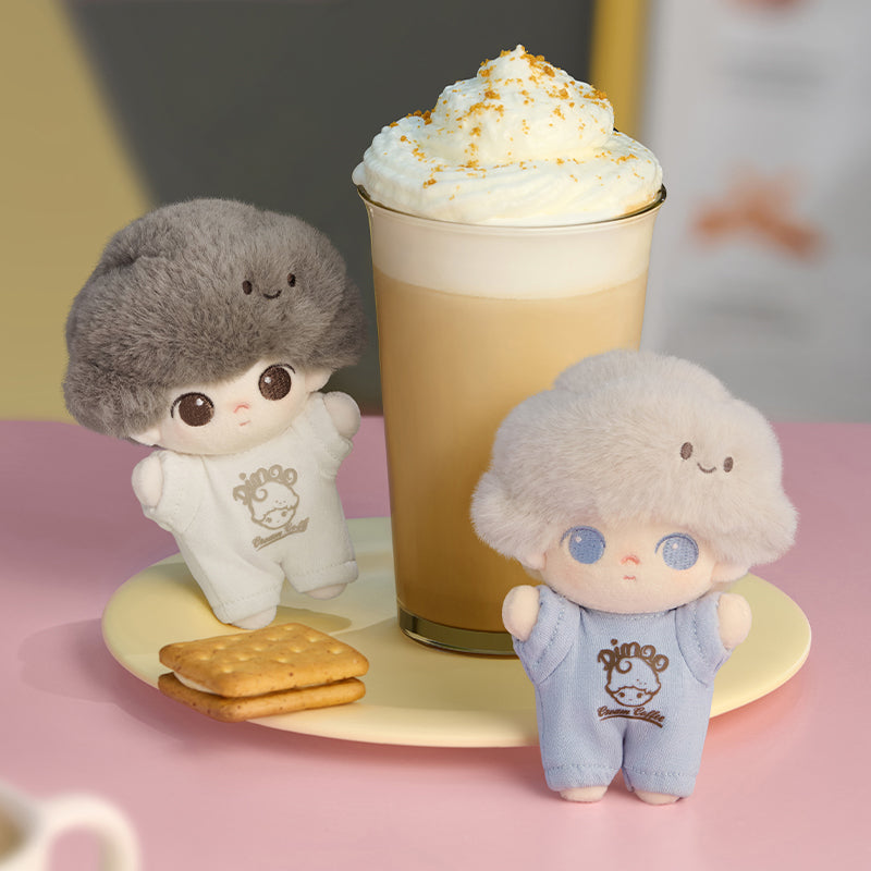 POP MART DIMOO心動特調系列-軟臉毛絨鑰匙扣盲盒 Crush on Coffee Series-Soft faced Plush Keychain Blind Box