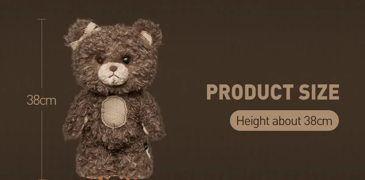 Hirono 小野熊搪膠毛絨公仔 Hirono Bear Vinyl Plush Doll
