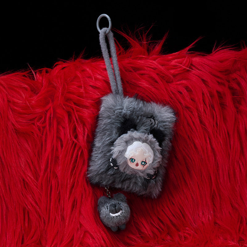POP MART SKULLPANDA 不眠劇場系列毛絨迷你包 You Found Me!Series Plush Mini Bag